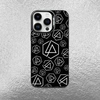 L-LinkinS Rock P-Park Phone Case For iPhone 16,15,14,13,12,11,Mini,Pro,E,MAX Black Candy Matte Shockproof Cover iPhone13PROMAX