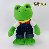 25 cm ilgos kojos varlės pliušinė lėlė Mielas animacinis mergaitės minkštas žaislas keičiančia išraiška Pagalvė Dovana green