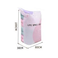 Ergonomiškos vakuuminės laikymo maišeliai Spaudžiami ir uždaromi kubo formos suspaudžiami maišeliai Spintos organizatorius 80x100x30cm