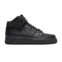 Nike Air Force 1 Mid LE GS 'Triple Black' 36 gray