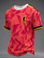 2026 Belgijos Futbolo Fanų Treninginiai Marškinėliai - 3D Spausdinimas - Madingi, Patogūs ir Kvėpuojantys - Šeimos Drabužiai 5XL