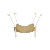 Cats For, Breathable Cotton Linen Cats Swing Hanging Bed With Tassels, Soft Pet For And Small Cats, Color One Size gray