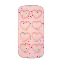 1Pcs Ice Cube Mold Star Heart Shape Chocolate Candy Molds Silicone Ice Cube Trays For Refrigeration Beverage Vodka Cocktails as the picture white