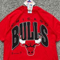 Vintage 90s Chicago Bulls NBA Team Hanes T-Shirt Single Stitch Mens M NWT SOFT Unisex T-Shirt S black