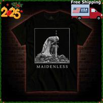 Maidenless T-Shirt | Elden Ring Video Game Funny Meme Tee Unisex Tee Unisex T-Shirt XXXL black