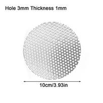 1 mm 304 nerūdijančio plieno perforuoto tinklelio filtro plokštelė, sūkurinio nutekėjimo dangteliai, metaliniai nutekėjimo dangteliai, augalų atramų apsauginis kilimėlis