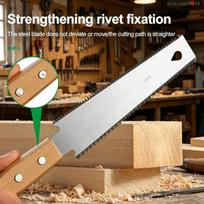 Small Hand Saw Wood Handle Fast Cutting Sharp Blade For Woodwork DIY Home Repair C