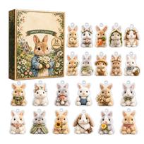 2D Flat Countdown Calendar with Surprise Boxes One Size beige