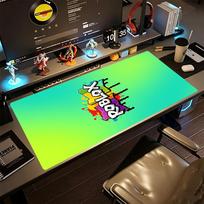 Roblox Large Mouse Pad Keyboard Mat Office Mouse Mats Non-Slip Rubber Bottom Perfect for Office Laptop Gaming Setup 40cmx90cm
