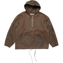 Acne Studios Drawstring Hooded Jacket B90799-700 46 brown