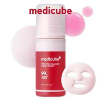 [medicube] PDRN Pink Collagen Bubble Serum 95ml Niacinamide Firming Plumping Hydrating Glow Skin Barrier Korean Skincare white