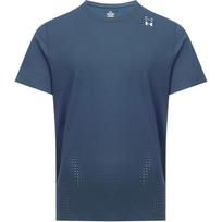 Under Armour Halo Vent Paprastas apvalios iškirptės megztinis trumpomis rankovėmis T-shirt Vyriški viršutiniai drabužiai 6001829-418 L blue