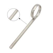86mm Nikeliuotas Trimito 3-ojo Stumdomojo vamzdelio Piršto Žiedas Trimito Dalys ir Aksesuarai white