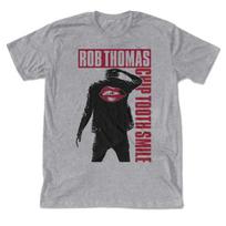 Graphic Rob Thomas chip tooth smile Shirt Unisex Concert S-5XL AR409 Unisex T-Shirt XXXXL gray