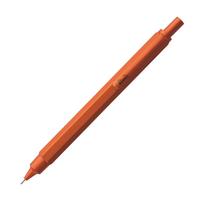 Rhodia Script Mechanical Hexagonal Aluminum Hairline RHODIA SCRIPT cf9298 Pencil, 0.5mm, Barrel, Body, Finish, Orange, oranžinė