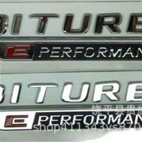 Compatible Emblem Stickers for Modified Mercedes AMG C63S, GT63, S63, GLE53, SL63S Hybrid Fender Glossy Black Red Pair black