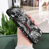 Devil Dragon Phone Case For Oneplus 13 13R 12 12R 11 11R 10 10R 10T 9R 9RT 9 8T 8 7 7T Pro 5G Liquid Silicone Cover OnePlus 11 5G juoda