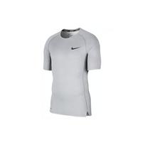 Nike Pro Training Tight Short Sleeve Gray Light gray Men's BV5632-085 S gray