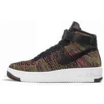 Nike Air Force 1 Ultra Flyknit Mid 'Daugiaspalviai' Vyriški 817420-002 EU 39 black