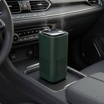 Car Odor Remover Portable Air Cleaner Ionized Diffuser for Home, Office White žalia