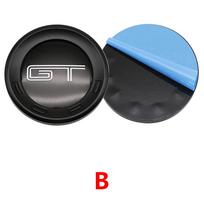 15CM Automobilio Emblema Bagažinės Apvalus Ženklelis Lipdukas GT logotipas Ford Mustang 5.0 ROUSH SHELBY GT 500 Cobra LAGUNA Galinės Dėžės Cobra Formos vdqt10 gray