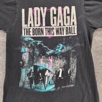 Lady Gaga Shirt Born This Way Ball Short Sleeve Black AHN00709 Unisex T-Shirt L gray