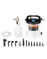 VEVOR Brake Bleeder Kit, 3L Brake Fluid Extractor with 1L Siphon Refilling Bottle & 13 Hose Connectors 26.5 x 19 x 26.5 cm balta
