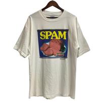 Vintage 90s SPAM Corporate T-Shirt White XL Cotton Made in USA XL white