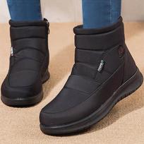 Women's Boots Waterproof Fur Boots For Snow Winter Shoes Woman Casual Rubber Botas Mujer Fashion Winter Boots Women Booties 42