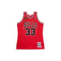 Mitchell Ness Nba Authentic  Bulls 1997 Scottie Pippen  jersey AJY4GS18079-CBUSCAR97SPI S red