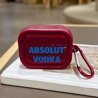 A-Absolut V-Vodka Translucent Silicone Case for Airpods 4 3 Pro 2 1 Wireless earphone Headphone Pro2 Protective Covers AirPods Pro white