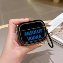 A-Absolut V-Vodka Translucent Silicone Case for Airpods 4 3 Pro 2 1 Wireless earphone Headphone Pro2 Protective Covers AirPods Pro 3