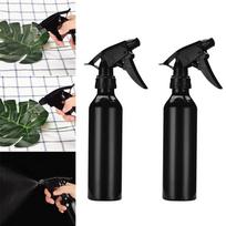2x Aluminum Hair Styling Trigger Spray Bottle Fine Mist Sprayer 250ml Black juoda