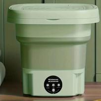 8 l sulankstoma mini skalbimo mašina, visiškai automatinė nešiojama maža apatinių, kelnaičių, kojinių, kūdikių ir kūdikių drabužių skalbyklė