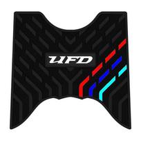 Haojue UFD125 Guminis kojų atramos kilimėlis naujam motociklui Xingzhi 125 (HJ125T-51) black
