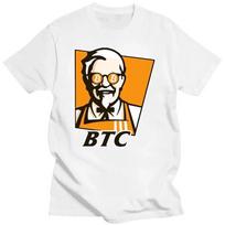 Funny Bitcoin Tshirt For Men Short Sleeve BTC Original Recipe Cryptocurrency Top Crypto Blockchain Geek TShirt Cotton T-shirt#Color(1) XXXXXL juoda