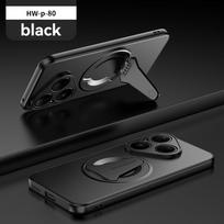 For Huawei Pura 80 80 Pro 80 Ultra mobile phone camera full protection frosted feel with stand magnetic phone case For Pura 80 Ultra black