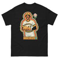 Dock Ellis D Baseball Graphic T Shirt Unisex classic tee XXL beige