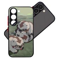 Avatar The Last Airbender Phone Case For Samsung S25 S22 S24 S23 S21 FE Plus Ultra Skin Feel Bumper Case Samsung S21 gray