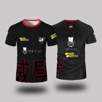 Virtus.Pro Esporto Klubas Uniformos Vasaros Lauko Vyriški Ir Moteriški Sportiniai Kvėpuojantys Marškinėliai Laisvi Kasdieniai Atsipalaidavę Apvaliu Kaklu Drabužiai S black