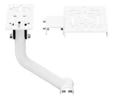Oplite Nitrokart Shifter & Handbrake Mount V2 White