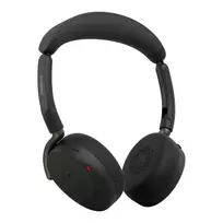 Jabra Evolve3 65 Flex belaidės ausinės su Link 390a USB adapteriu, Microsoft Teams sertifikuotos, Bluetooth, hibridinis ANC, juodos