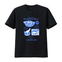 Big Mouth Billy Bass The Singing Fish T Shirt Novelty Design Looks Like Real Breathable Unisex XXXXL blue