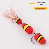 Soft EVA Foam Fishing Lure Buoyant Artificial Bait with Treble Hook Portable Fishing Tackle for Outdoor Family Fishing Trips A13