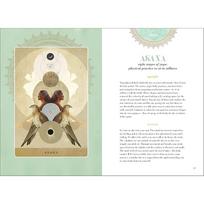 A Yogic Path Oracle Deck and Guidebook (Keepsake Box Set) beige
