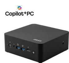 MSI Cubi NUC AI+ 2MG-065AT mini kompiuteris, Intel Core Ultra 5 226V, 16GB RAM, 512GB SSD, Windows 11 Pro