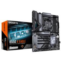 Gigabyte B550 X EAGLE pagrindinė plokštė su AM4 lizdu, DDR4, iki 128GB