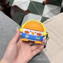 Samsung Galaxy Buds3 Pro Case Silicone Cover Protective Shell Motorcycle Duck Superpower Cartoon Fruit Design Galaxy Buds3 Pro orange