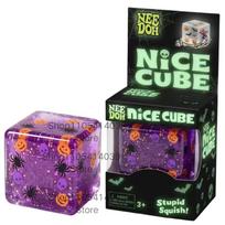 Halloween Schylling Needoh Orange Cube Spider Pumpkin Hand Squeeze Fidget Toy Anxiety Relief Adhd Present