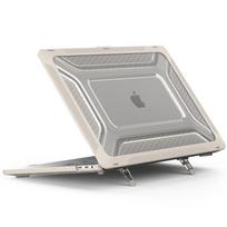 MacBook Pro 16 14 Protective Case With Cooling Stand Support M1 M2 M3 Laptops - Hard Shell Cover In Black Gray Beige Blue MacBook Pro 16 2019
